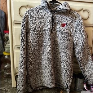 Women’s Sherpa 3/4 zipped pullover